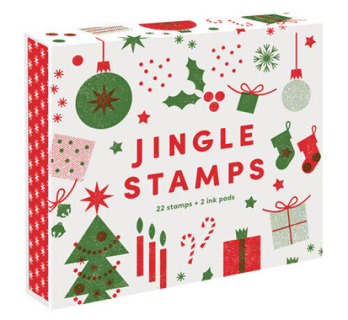Jingle Stamps: 22 stamps + 2 ink pads by Princeton Architectural Press