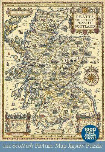 The Scottish Picture Map Jigsaw by A. E. Taylor