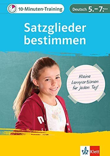 Elke Hufnagel Klett 10-Minuten-Training Deutsch Grammatik Satzgliede (Broschüre)