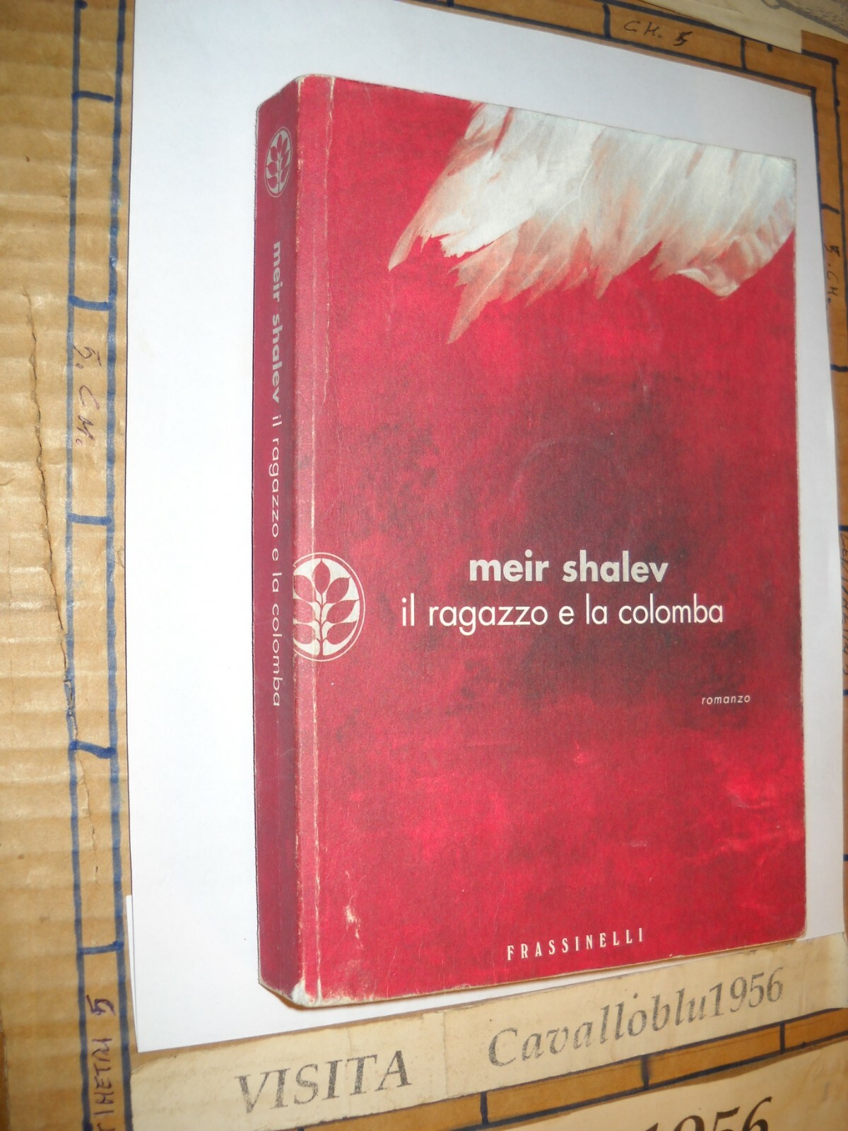 LIBRO - IL RAGAZZO E LA COLOMBA - M. SHALEV - FRASSINELLI 2008 - NUOVO MA