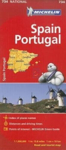 Michelin Spain & Portugal (Michelin Maps) by Michelin Travel Publications