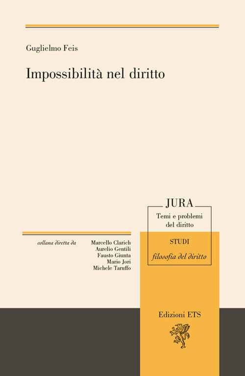 Impossibilità nel diritto - Feis Guglielmo