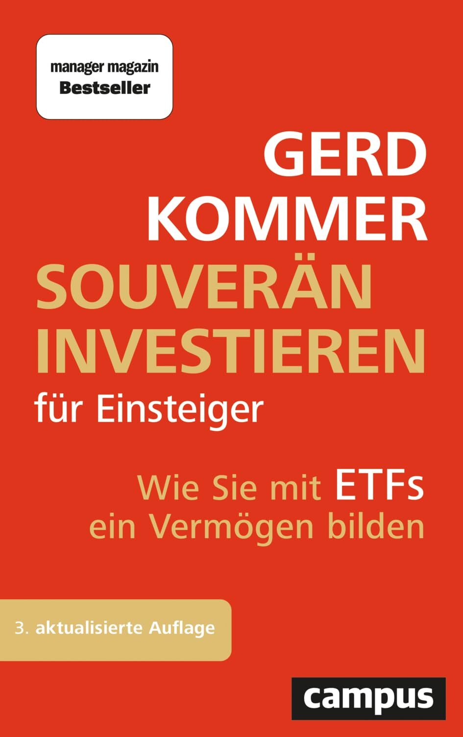 Gerd Kommer Souverän investieren für Einsteiger: Wie Sie mit  (Copertina rigida)