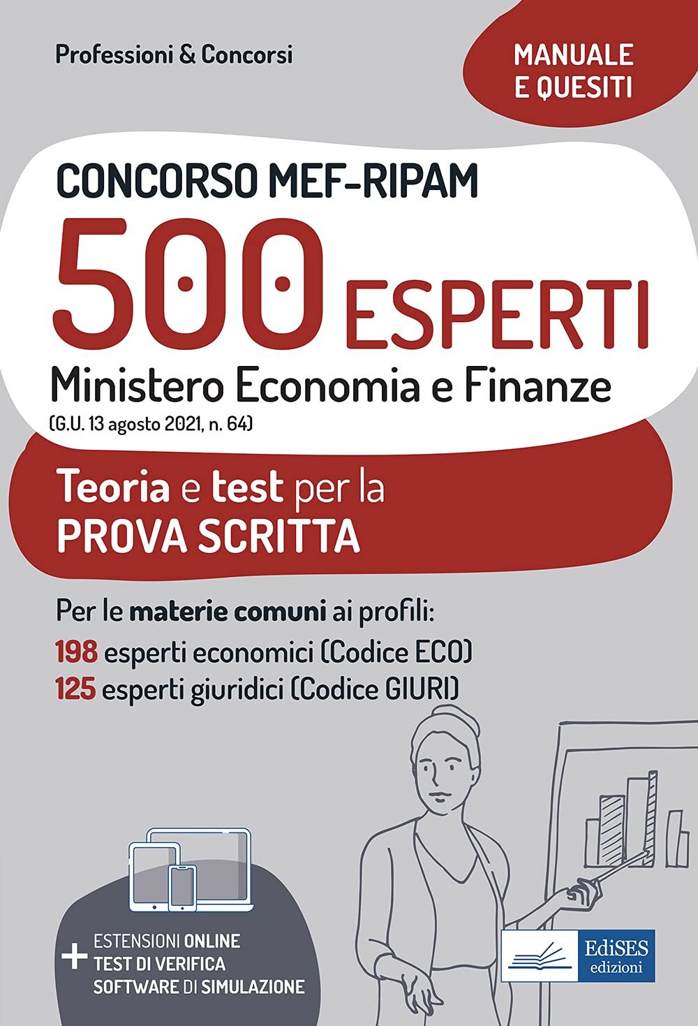 9788836224340 Concorso MEF-RIPAM 500 esperti. Ministero Economia...i simulazione