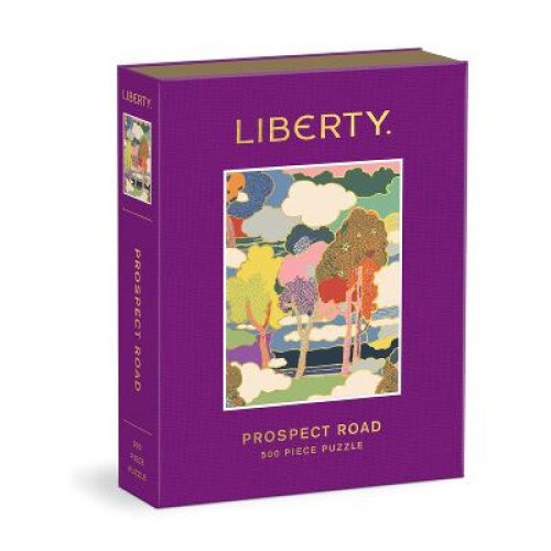 Liberty Prospect Road 500 Piece Book Puzzle by Galison