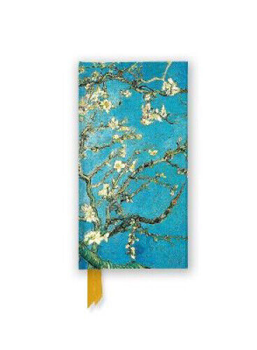 Van Gogh: Almond Blossom (Foiled Slimline Journal) (Flame Tree Slimline