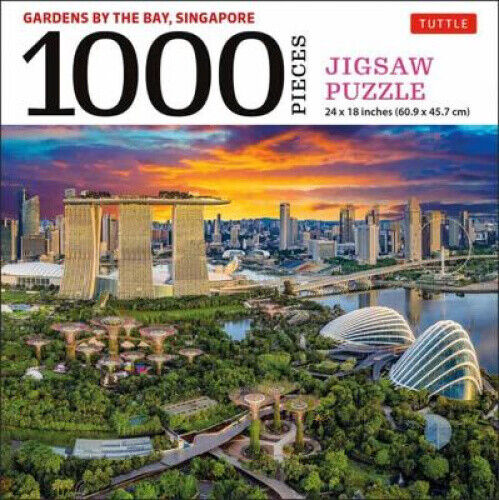 Singapore's Gardens by the Bay Jigsaw Puzzle - 1,000 pieces: (Finished Size 24