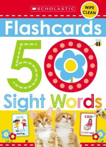 50 Sight Words Flashcards: Scholastic Early Learners (Flashcards) (Scholastic