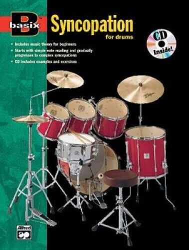 Basix Syncopation for Drums: Book & CD (Basix[r]) by Alfred Music