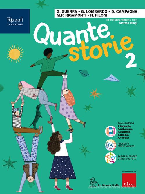 9788830221970 Quante storie. Per la Scuola media. Con e-book. Co... online vol.2