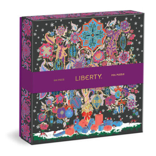 Liberty Christmas Tree of Life 500 Piece Foil Puzzle by Liberty of London Ltd