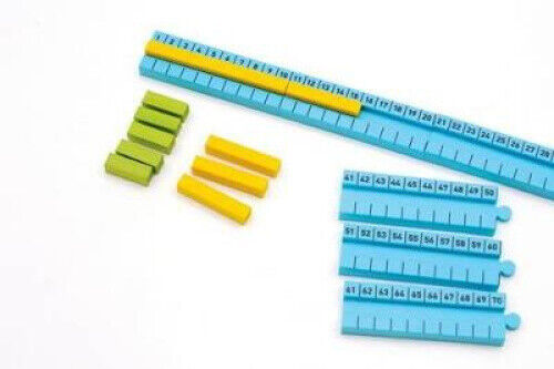 Numicon: 1-100cm Number Rod Track (Numicon) by Oxford University Press
