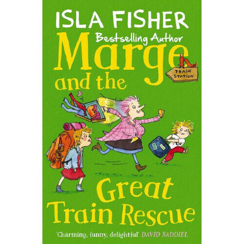 Marge #3 The Great Train Rescue by Isla Fisher by Eglantine Ceulemans