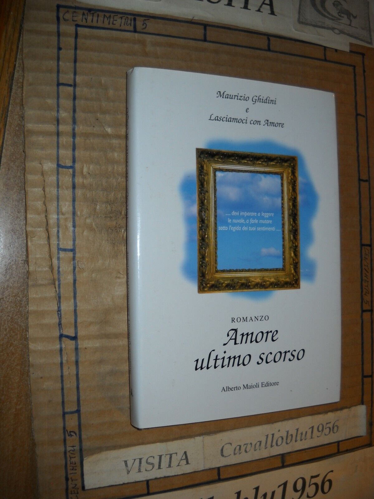 LIBRO AUTOGRAFATO - AMORE ULTIMO SCORSO - AAVV- 1° ED MAIOLI 99 -NUOVO MA SVENDO