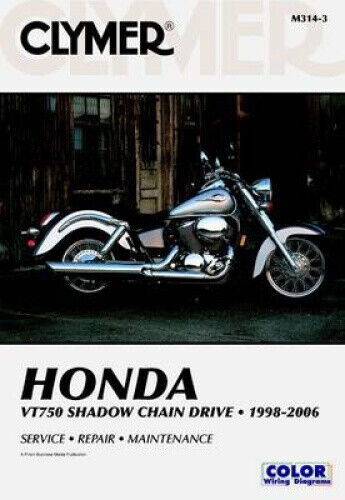 Honda VT750 Shadow Chain Drive Motorcycle (1998-2006) Service Repair Manual