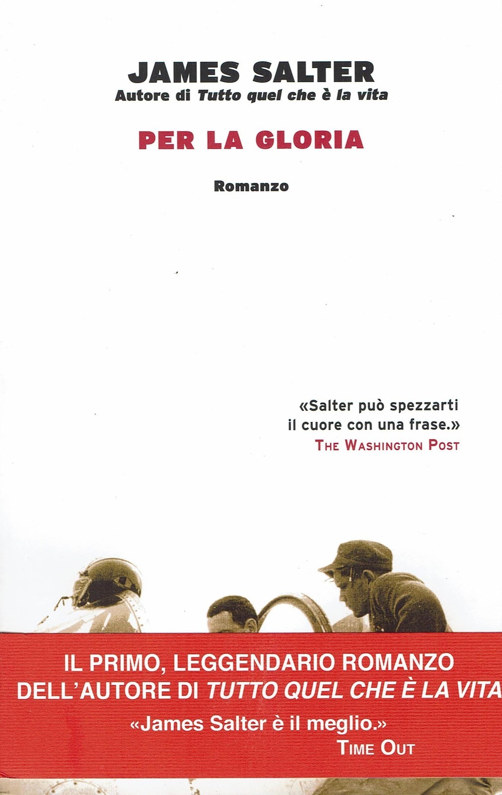 James Salter:per la gloria ed.GUANDA NUOVO sconto 50% A91
