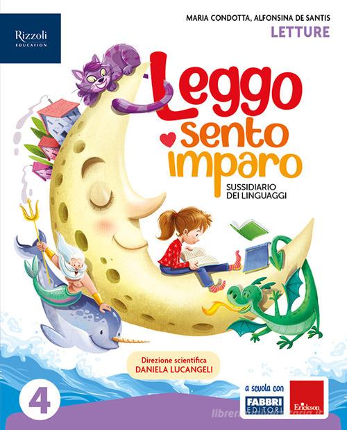 9788891593955 Leggo, sento, imparo. Sussidiario dei linguaggi. C..., HUB k vol.1
