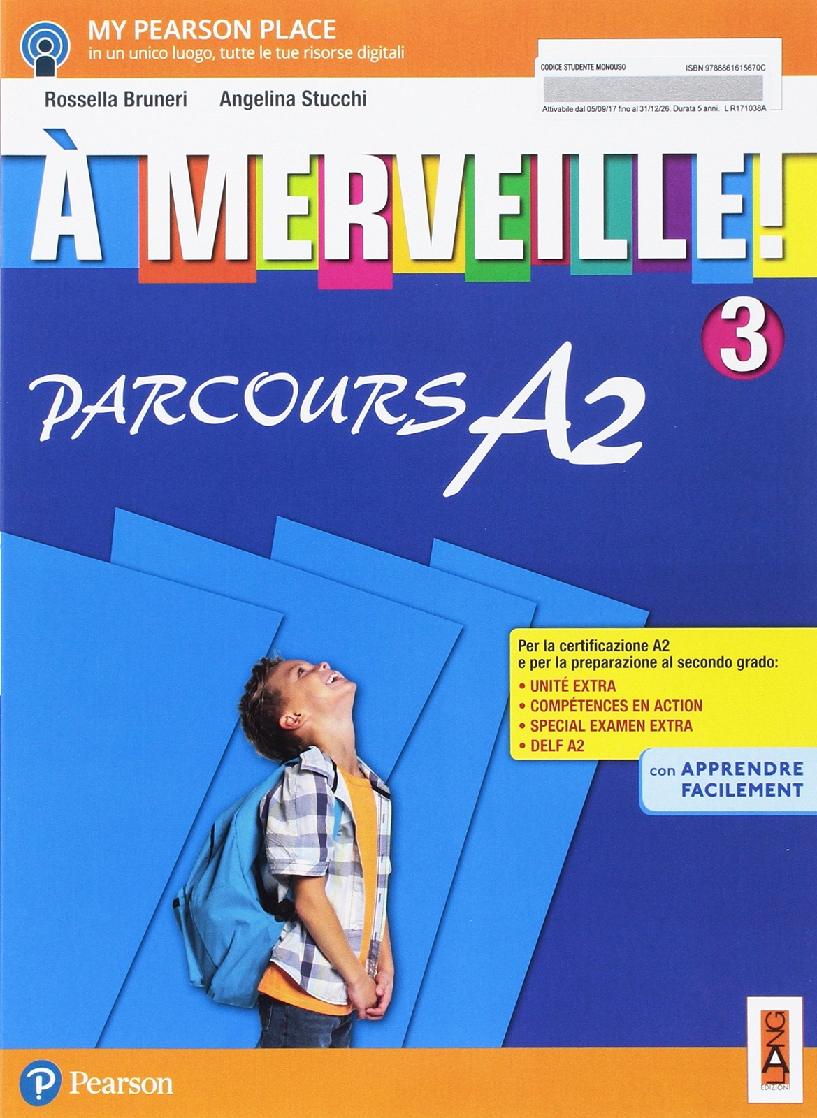 9788861615670 À merveille! Parcours A2. Per la Scuola media. Co...one online: 3