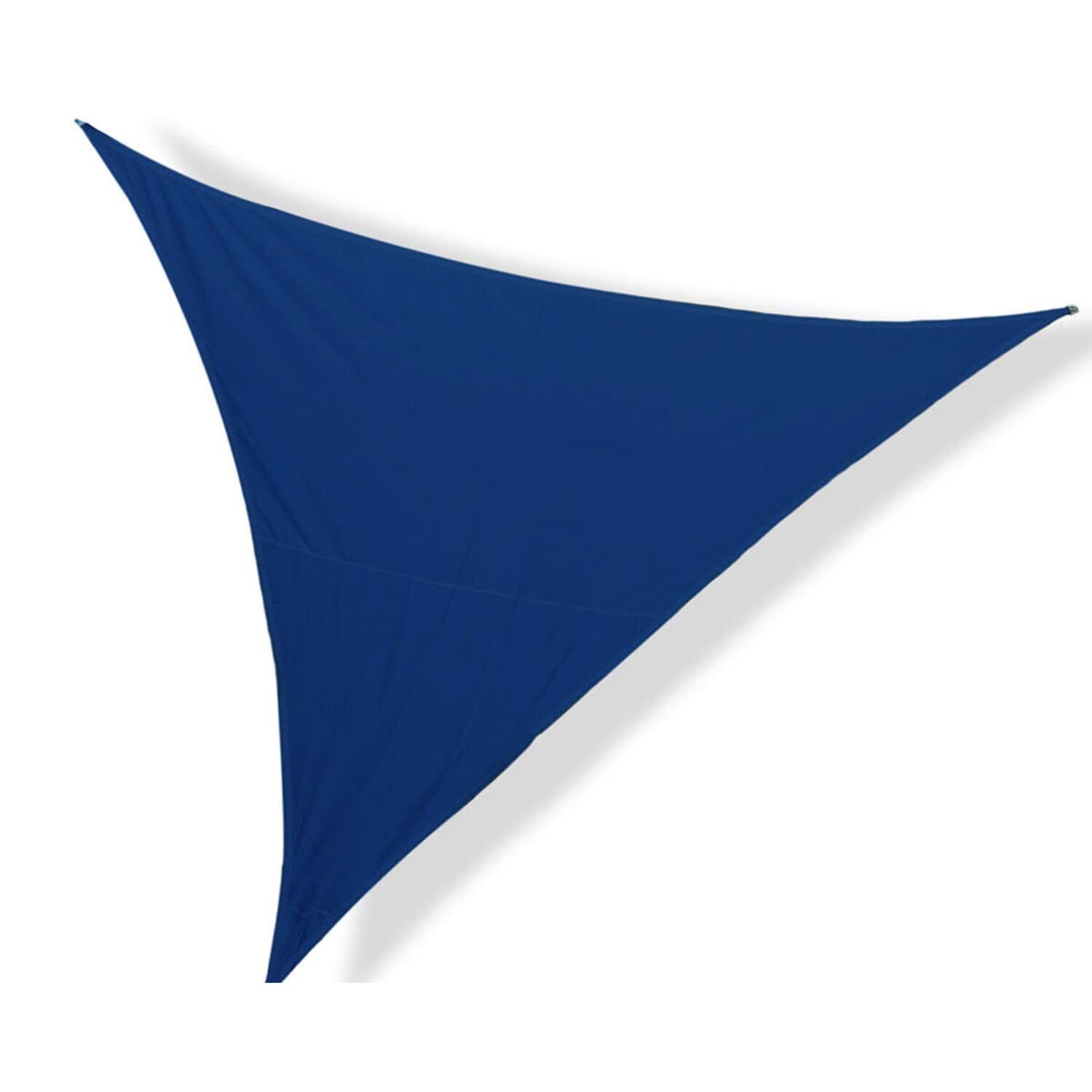 Awning 3 X 3 X 3 M Blue Triangular NUOVO