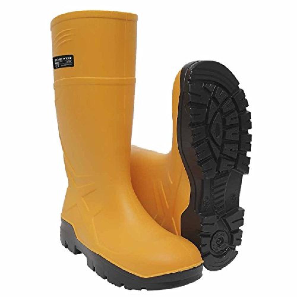 (TG. 44 EU) Portwest FD95 S5 Stivali di sicurezza in gomma, Unisex - Adulto, SRC