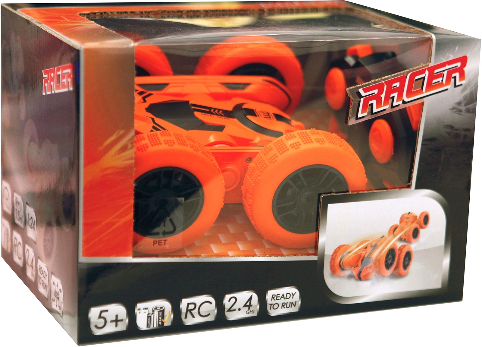 Racer R/C Flip Over 2.4GHz Racer R/C Flip Over 2.4GHz NUOVO