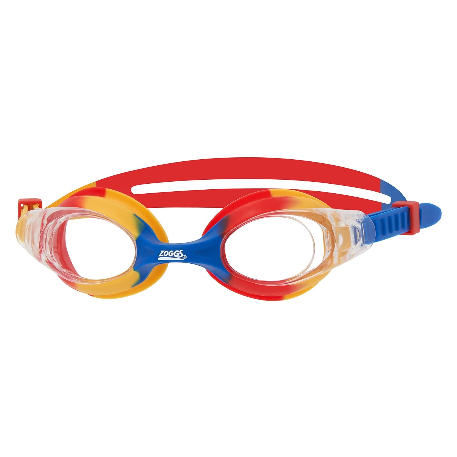 Swimming Goggles Zoggs Little Bondi Yellow One Size NUOVO