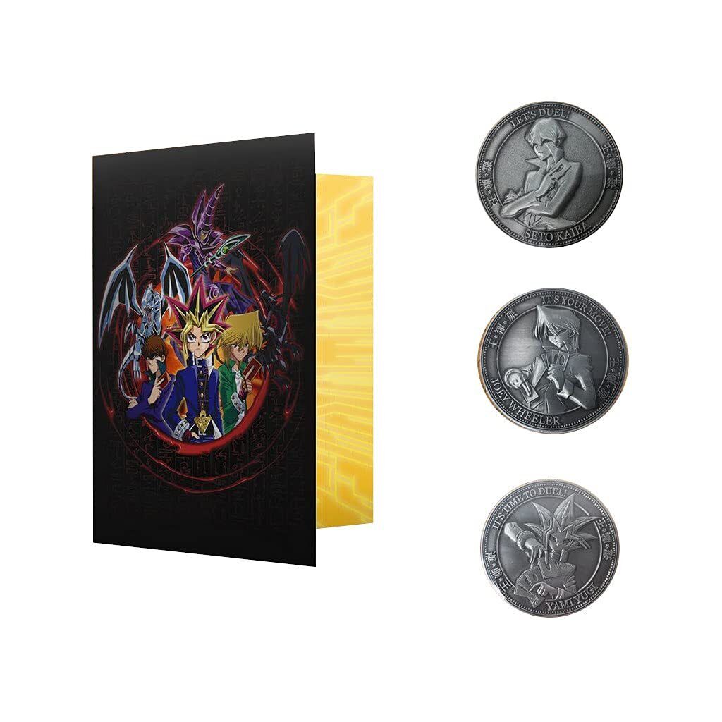 Yu-Gi-Oh! - Limited Edition Coin Album With 3 Coins LTDED NUOVO