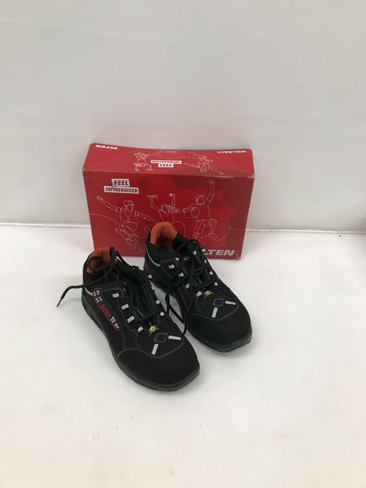 Scarpe antinfortunistiche ELTEN Senex XXT ESD S3 - Rosso/Nero, EU 42