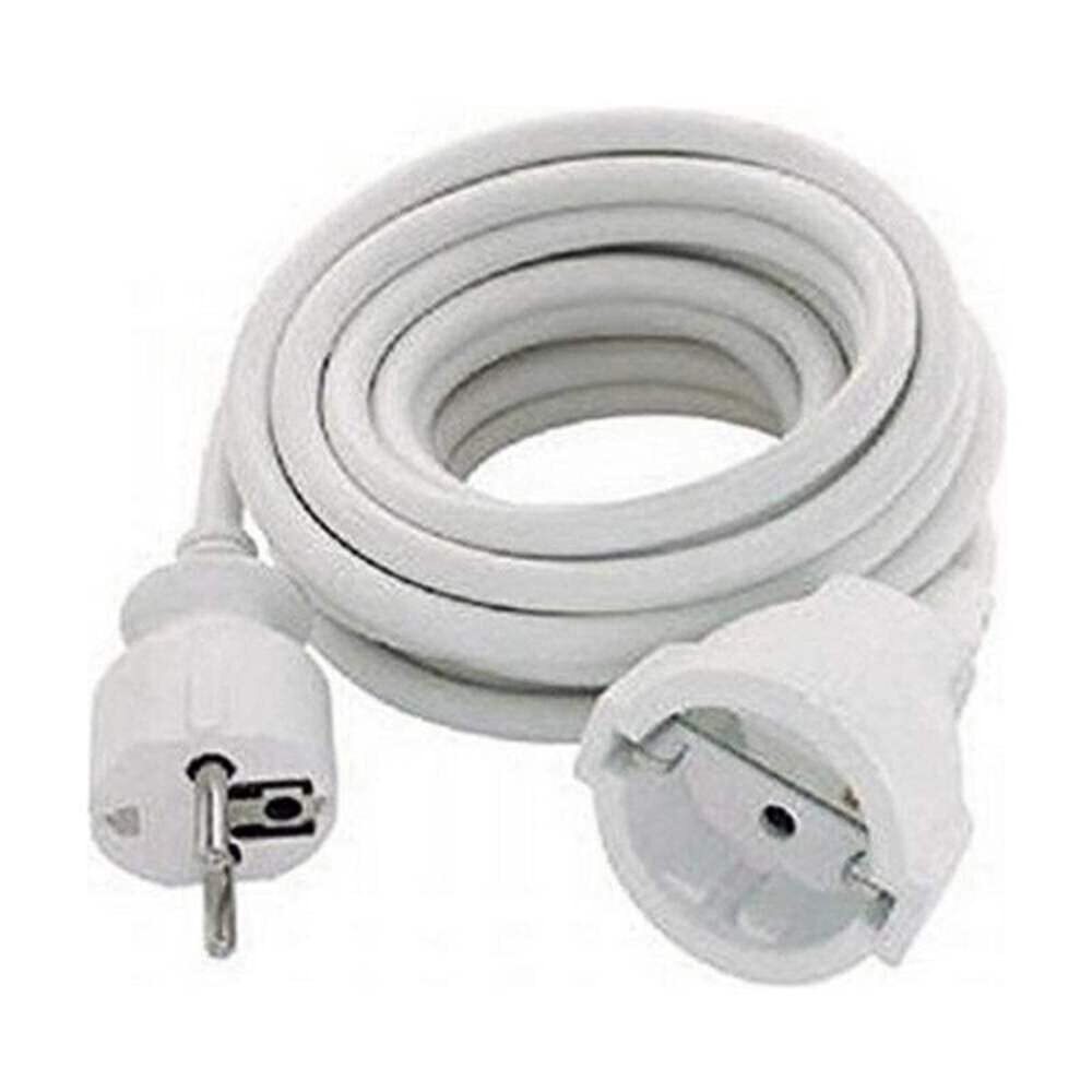 Extension Lead Schuko Silver Electronics (Size: 3 M) NUOVO