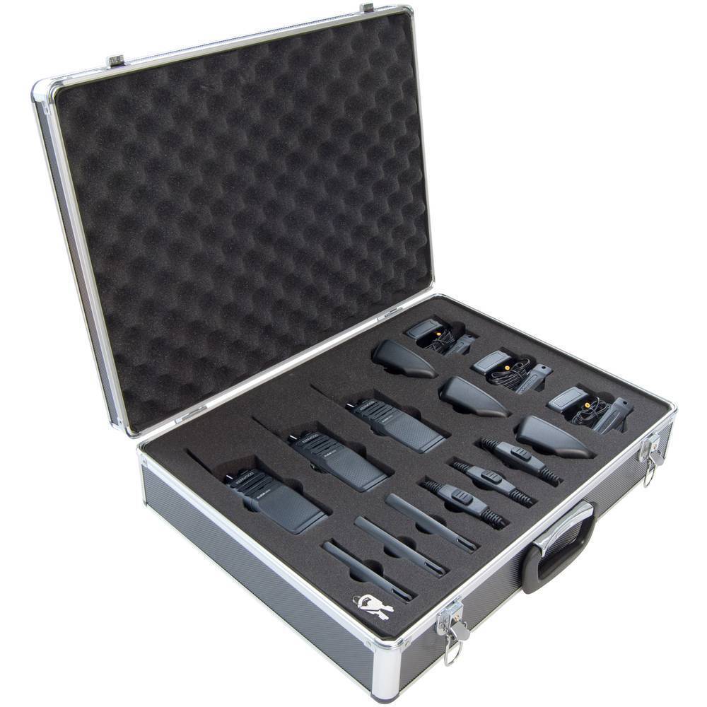 Kenwood Pro Talk TK-3701D 3er TK-3701DKOFFSYS3 Radio PMR Kit da 3