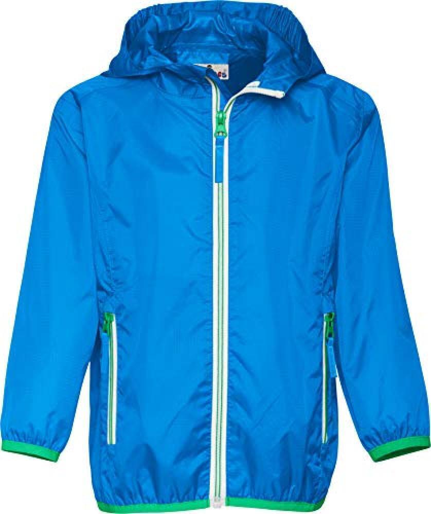 (TG. 164) Playshoes Faltbare Funktions-Jacke Regenjacke Capo d'Abbigliamento, Bl