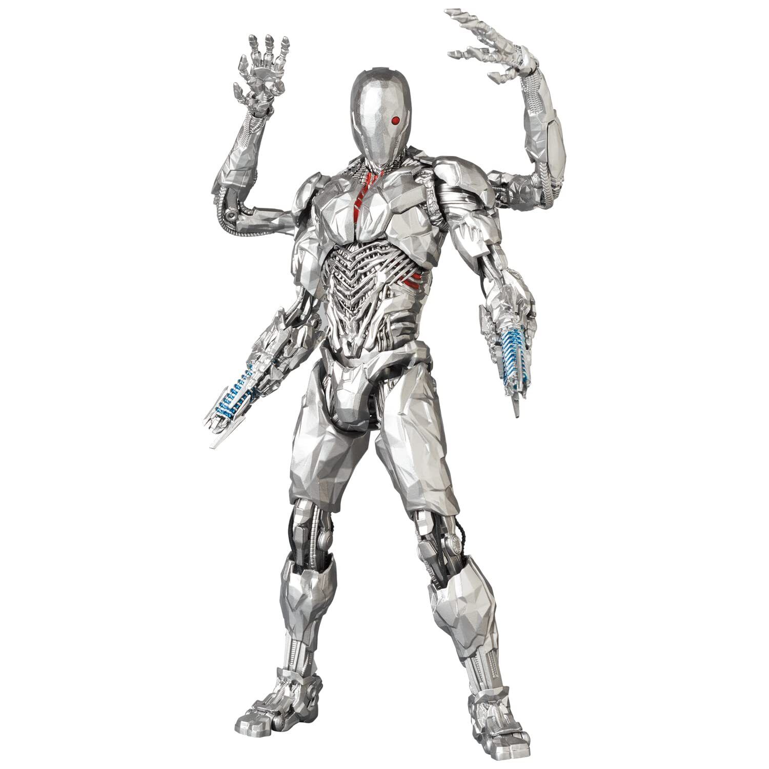 ZACK SNYDERS JUSTICE LEAGUE CYBORG MAFEX AF ACC NUOVO