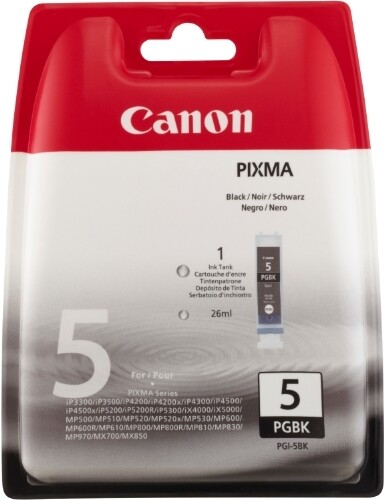 Canon Pgi-5 Black Ink Mx700  Mx850 Ip3300 Ip3500 NUOVO