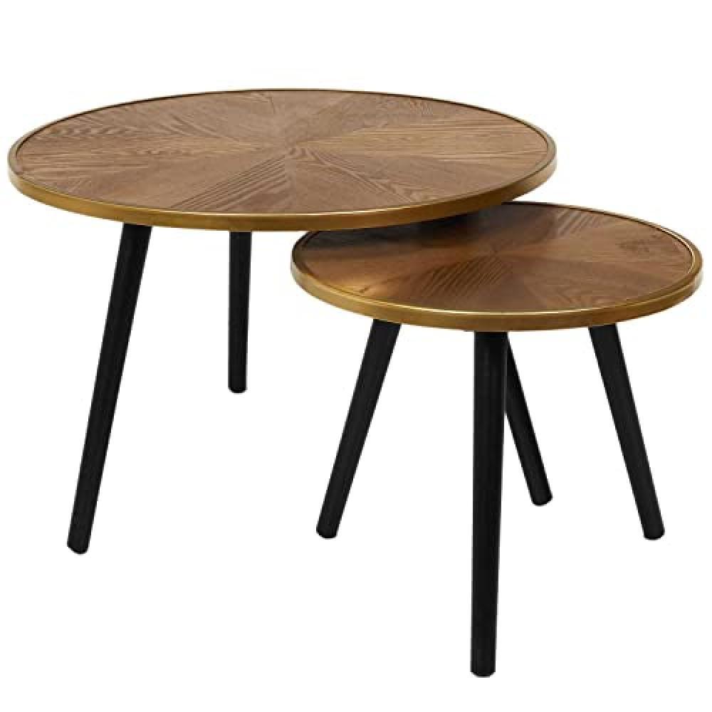 (TG. P : 40x40x33 cm - G : 60x60x40 cm) HOME DECO FACTORY Tavolo Gigogne Felix x