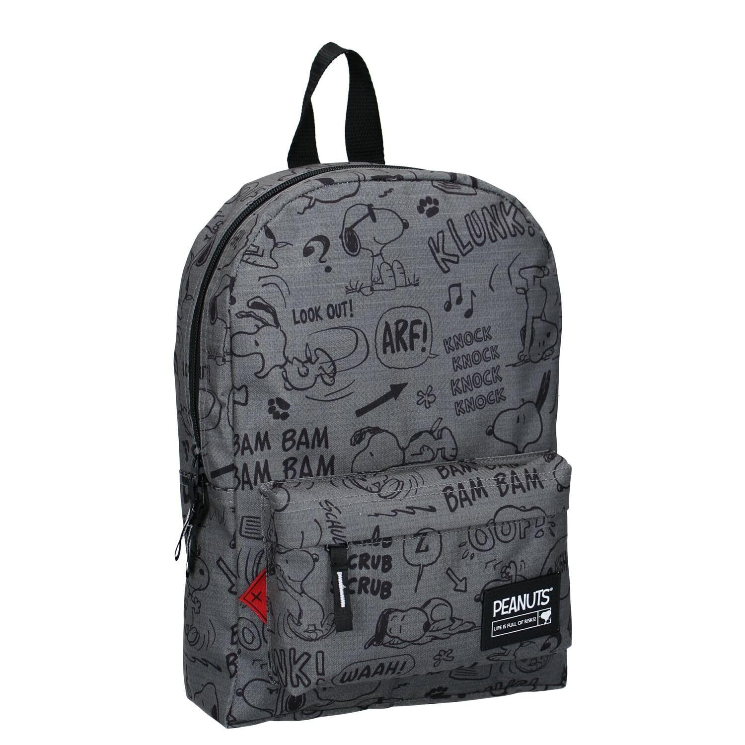 Snoopy Unisex Kids Backpack Luggage kids' luggage. One Size Gray