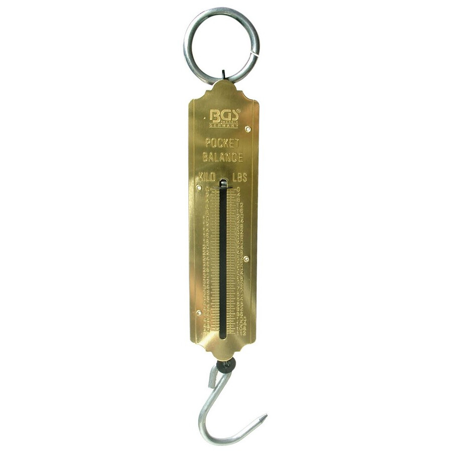 dinamometro 50kg bilancia - codice bgs8034 KRAFTMANN officina