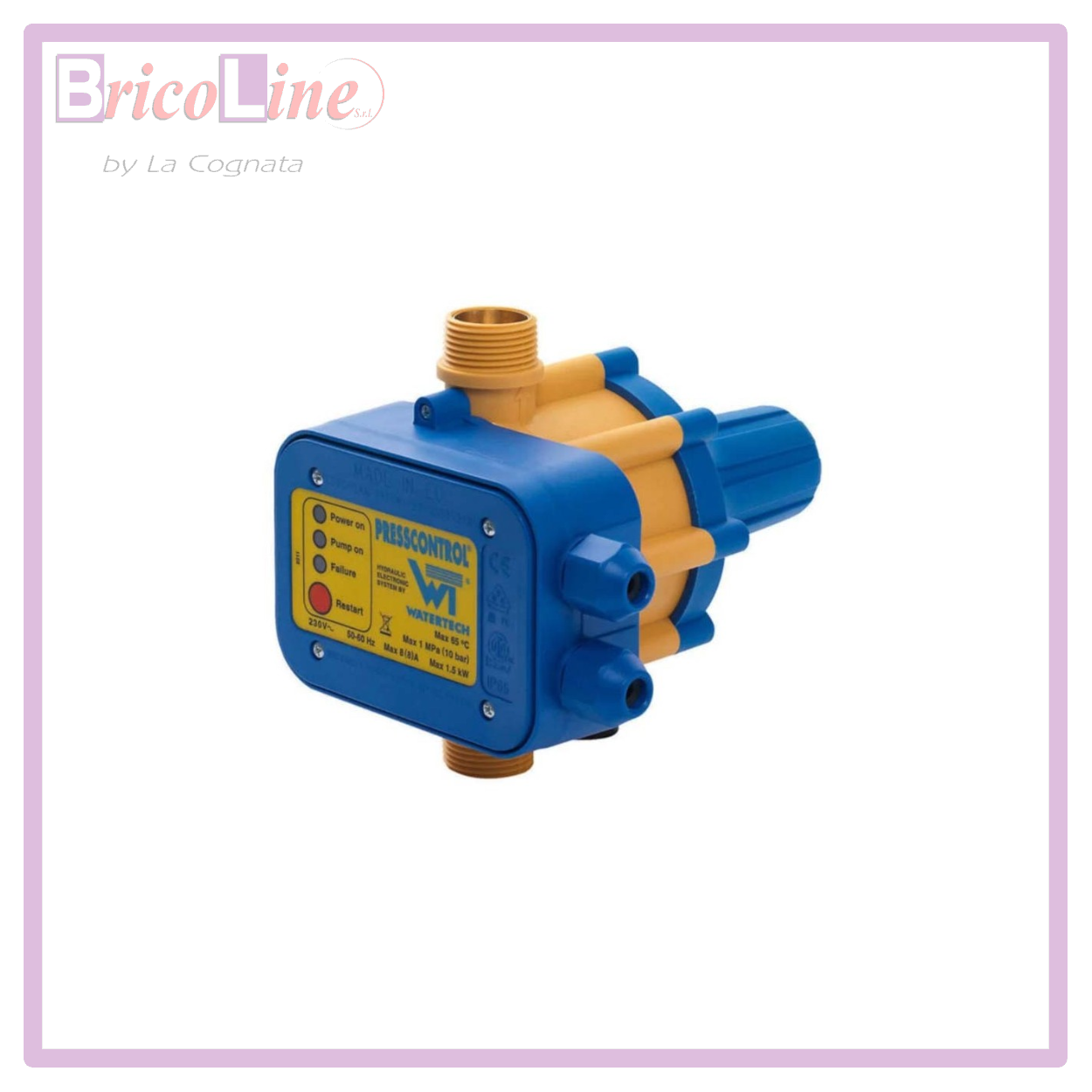 PRESSCONTROL WATERTECH 1,5 BAR ORIGINALE