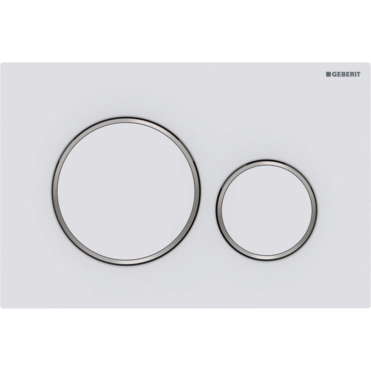 Geberit Sigma 20 Placca di Comando Bianco Opaco/cromato lucido/bianco opaco | 11