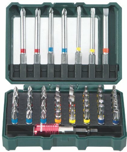 Metabo Bit-Box Promotion Valigetta con chiavi a bussola, 56 pezzi (u0e)
