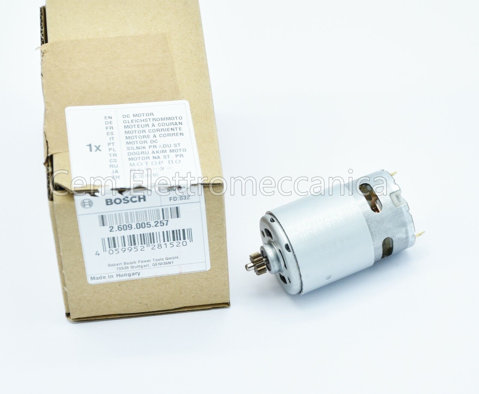 Motore 14,4 - 18 V per trapano avvitatore a batteria BOSCH AdvancedImpact 18