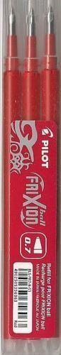 refill ricarica cancellabile PILOT FRIXION rosso 3pz