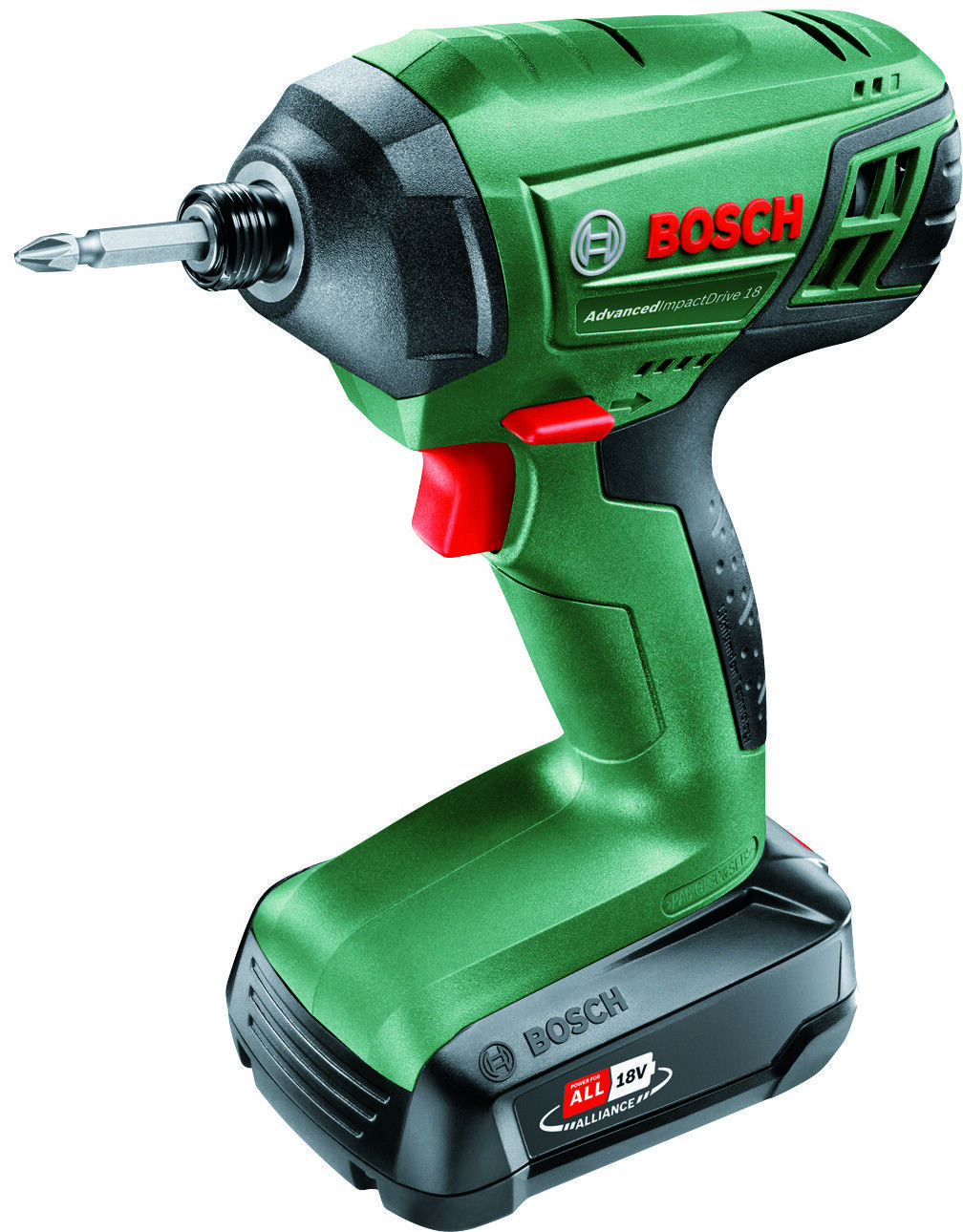 Bosch avvitatore ad impulsi a batteria advanced impactdrive 18 1 batteria 1,5 ah
