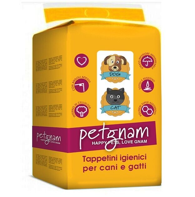 Tappetini assorbenti per cani 60x90 150 traverse igieniche Petgnam