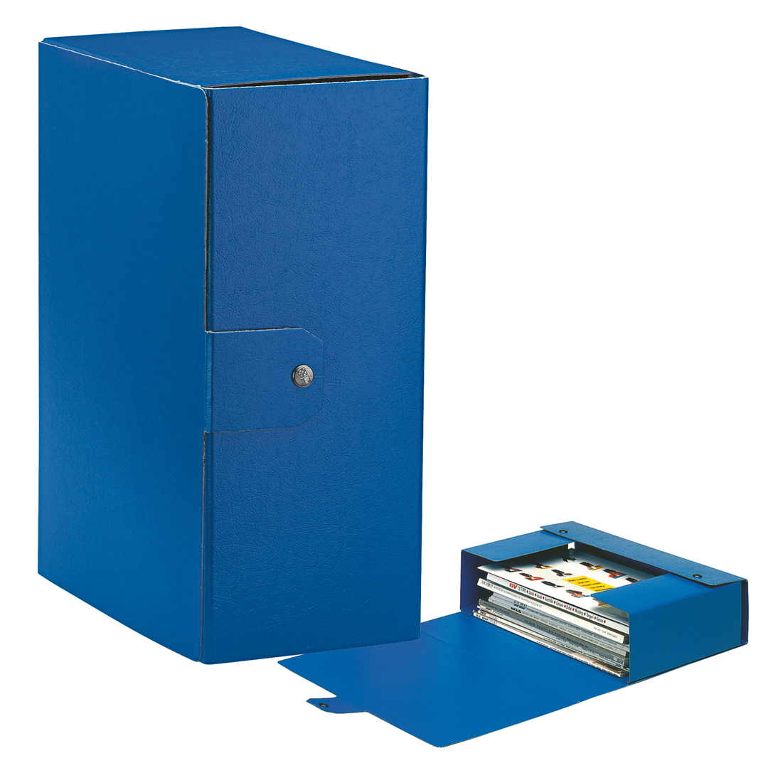 Scatola Porta Progetto D.15 Eurobox 25x35 Blu | Esselte