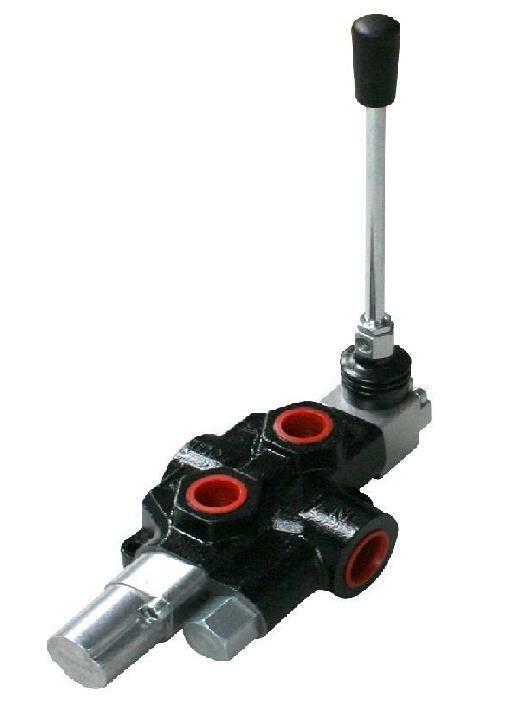 Hyd 1 Banca 3/4 " Bsp 80 L / Minuto Auto Calcio Fuori Log Splitter Leve Valvola