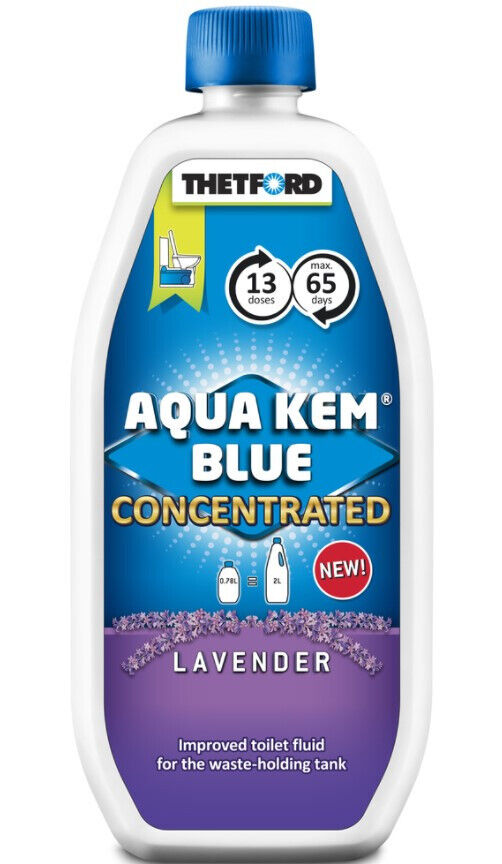 Additivo Sanitario Concentrato Lavanda Wc Chimica Aqua Kem Blu 780ml Thetford