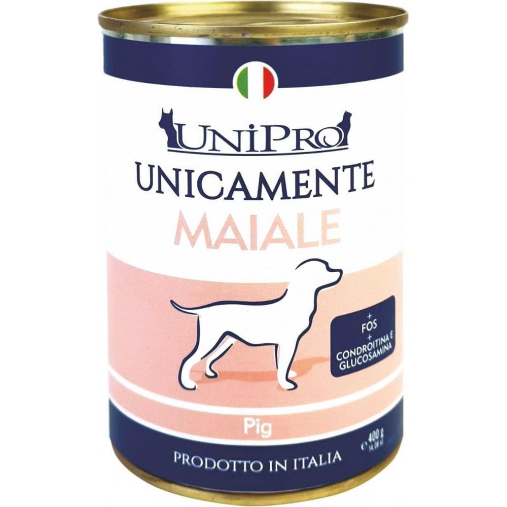 Unipro Cane Solo Monoproteico 400gr Maiale