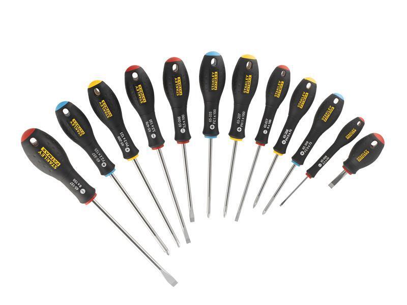 Stanley Fatmax Screwdriver Set, 12 Pezzi STA065426