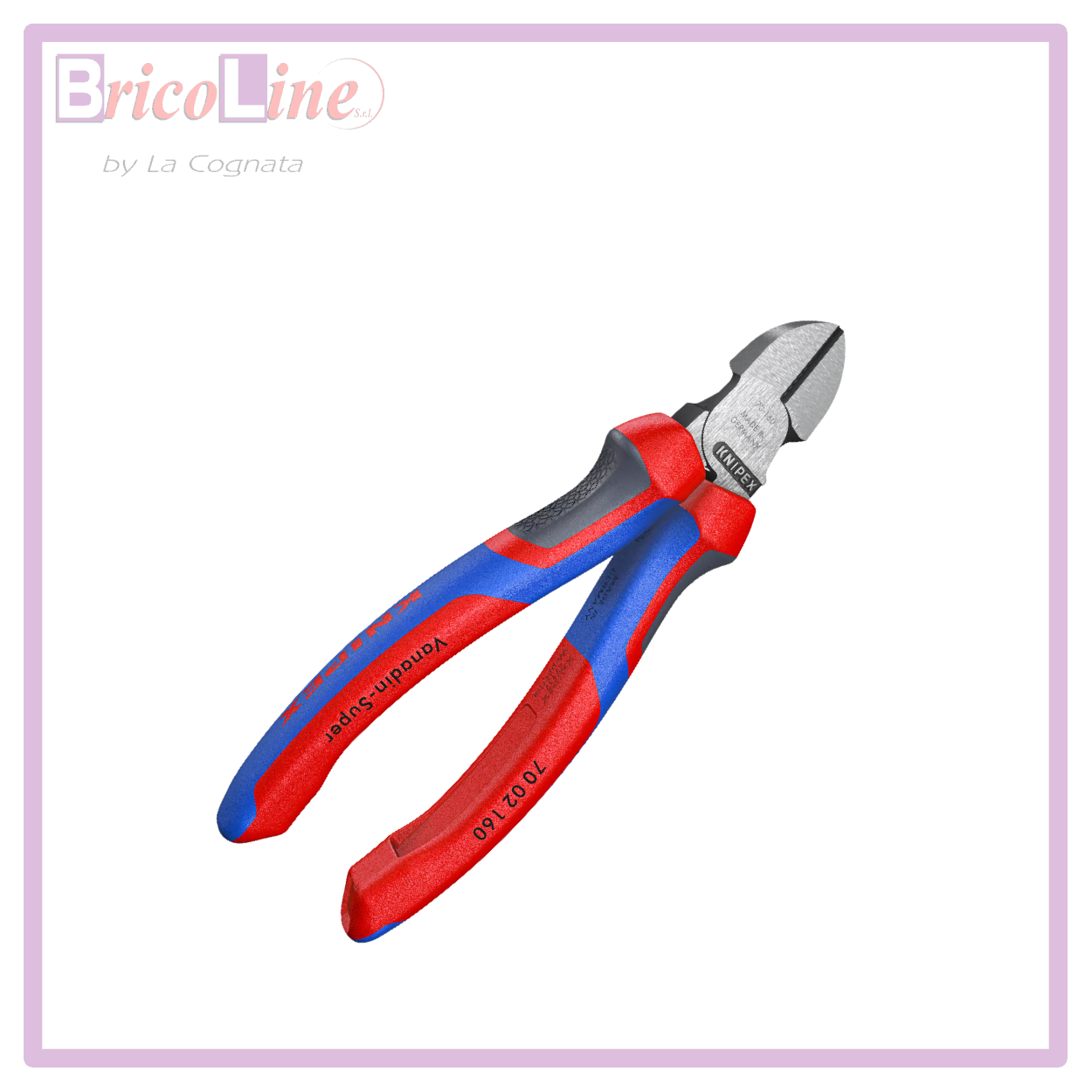 TRONCHESE LATERALE PER MECCANICA MM.160 KNIPEX 7002160