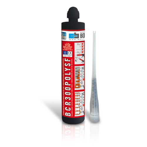 Bossong ancorante chimico BCR 300 Poly EC per ancoraggio muratura 300 ml